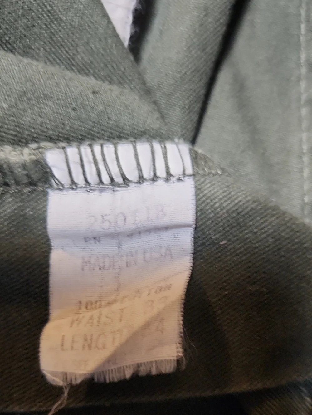 Vintage Polo Ralph Lauren Olive Green Cargo Pants - Relaxed Fit